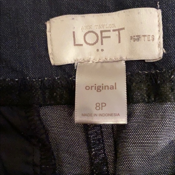 Loft Original Pants size 8P - Picture 6 of 9